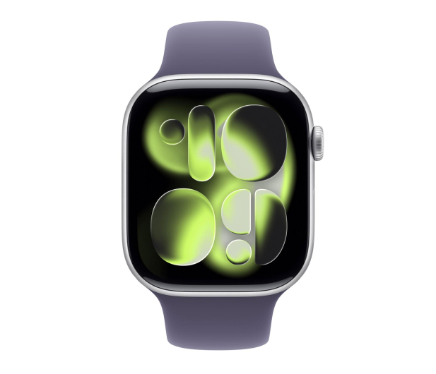 Apple Watch 11 42/Srebrne Aluminum/Fioletowy Pasek S/M GPS - 1362401 - zdjęcie 3
